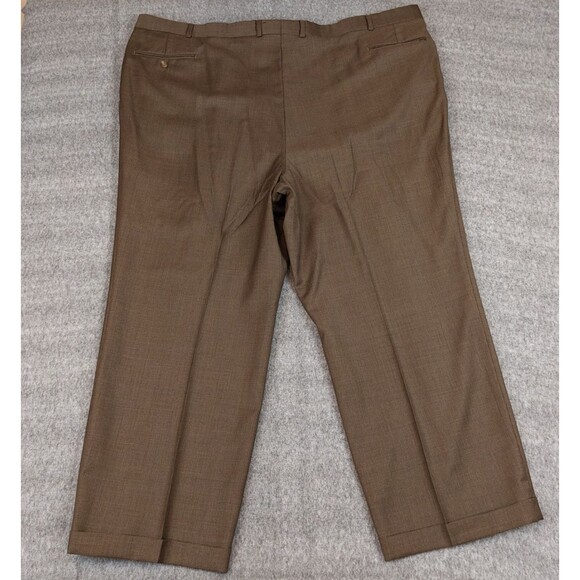 Lauren Ralph Lauren 2 Piece Suit Mens 52R Pants 50x28.5 Wool Cashmere Brown - Picture 11 of 12